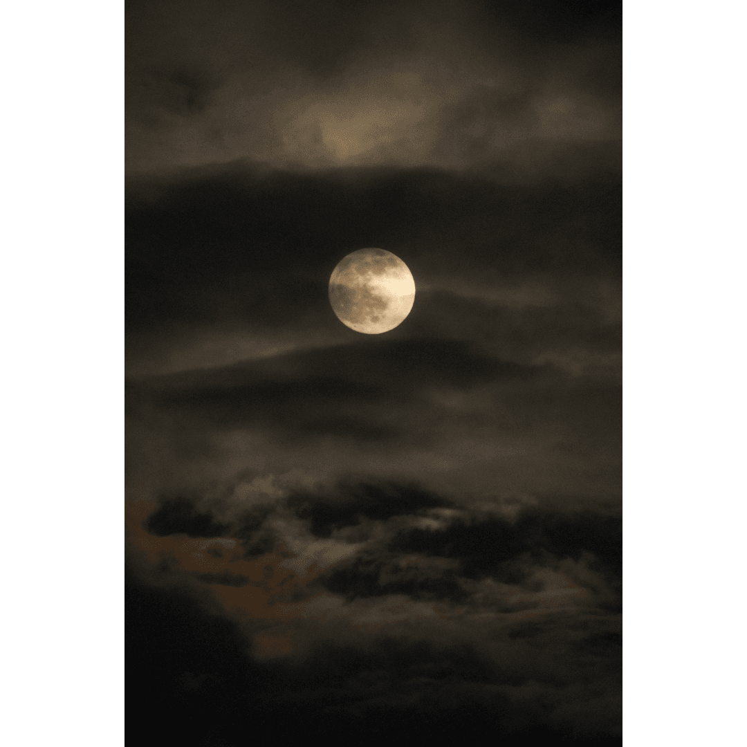on a bright and cloudy night - Image 1